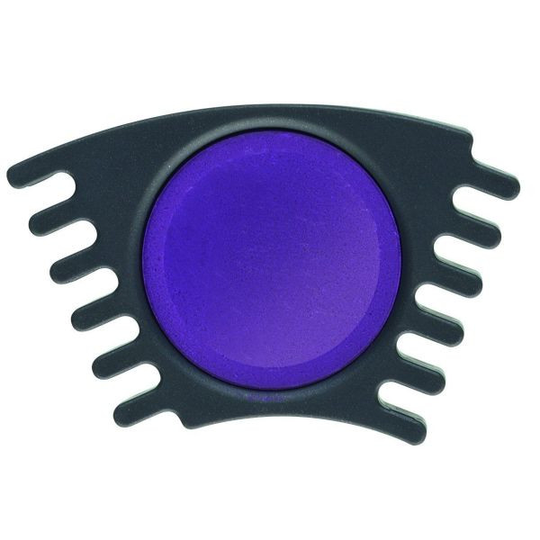 5 Stück Faber-Castell Farbkastenersatzfarbe Connector, 125034, Wasserfarbe, violett 4005401250340 Faber-Castell