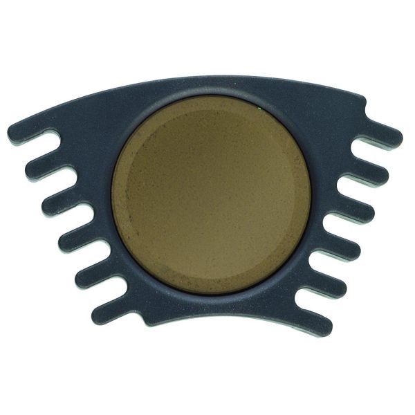 5 Stück Faber-Castell Farbkastenersatzfarbe Connector, 125078, Wasserfarbe, umbra natur 4005401250784 Faber-Castell