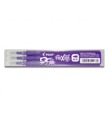 Tintenrollerminen Frixion Clicker BLS-FR5-S3 violett 0,3 mm Tintenrollerminen Frixion Clicker BLS-FR5-S3 violett 0,3 mm