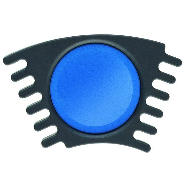 5 Stück Faber-Castell Farbkastenersatzfarbe Connector, 125047, Wasserfarbe, kobaltblau 4005401250470 Faber-Castell