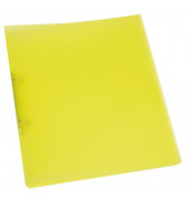Ringbuch KF15285 A4 gelb-transparent 2-Ring Ø 25mm Kunststoff