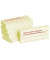 Haftnotizen bedruckt 1301010104, Business Haftnotizen 1301010104, 75x35mm (HxB), gelb, "Bitte von beiden Ehegatten unterschriebe