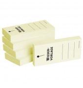 Haftmarker 1301010135, Business, 75x35mm, gelb, "Wiedervorlage", rechteckig