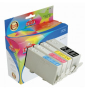 Druckerpatrone H158 (kompatibel zu HP 364XL), schwarz/cyan/magenta/gelb, ca. 550 / 3x 750 Seiten