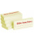 Haftnotizen bedruckt 1301010151, Business Haftnotizen 1301010151, gelb, rechteckig, "Bitte beachten", 75x35mm
