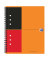Notizbuch 100102680, Notebook, orange, A5+, liniert, 80g, 80 Blatt / 160 Seiten