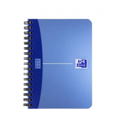 Notizbuch 100100899, farbig sortiert, A6, kariert, 90g, 90 Blatt / 180 Seiten