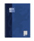 Collegeblock 100050358 Schule, Lineatur 22 / liniert mit Rand innen, A4+, 90g, blau, 80 Blatt
