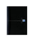 Notizbuch 100100905, Office Essentials, schwarz, A5, kariert, 90g, 96 Blatt / 192 Seiten