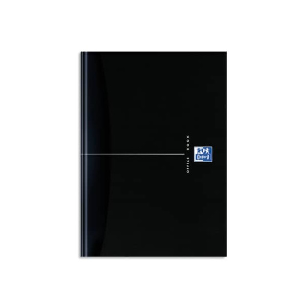 3020120023458 - Notizbuch 100100745 Office Essentials schwarz A5 liniert 90g 96 Blatt   192 Seiten 3020120023458 Oxford
