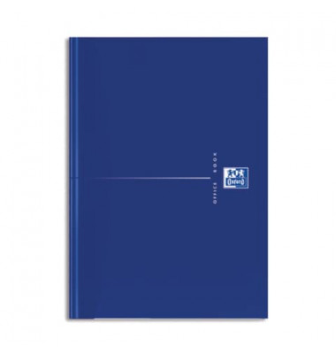 Notizbuch 100102694, Office Book, blau, A5, liniert, 90g, 96 Blatt / 192 Seiten