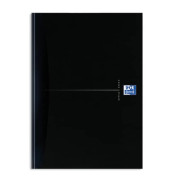 Notizbuch 100104227, Office Essentials, schwarz, A4, kariert, 90g, 96 Blatt / 192 Seiten