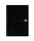 Notizbuch 100105183, Office Book, schwarz, A4, liniert, 90g, 96 Blatt / 192 Seiten