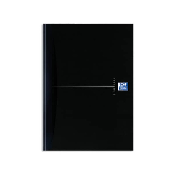 3020120023496 - Notizbuch Office Essentials 100105183 schwarz A4 liniert 90g 96 Blatt 192 Seiten 3020120023496 Oxford