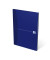 Notizbuch 100102357, Office Essentials, blau, A4, kariert, 90g, 96 Blatt / 192 Seiten