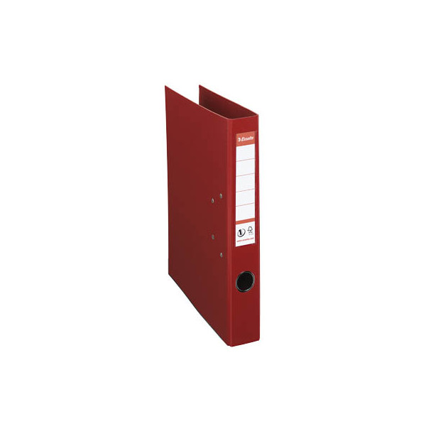 10 Stück Esselte Ordner No.1 Power 811430, A4 50mm schmal PP vollfarbig rot 4049793006109 Esselte