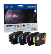 Druckerpatrone LC-1220 schwarz / cyan / magenta / gelb 4x 300 Seiten Multipack