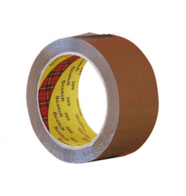 Packband 309B5066, 50mm x 66m, PP, leise abrollbar, braun