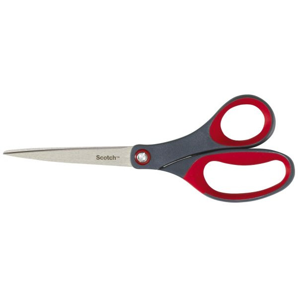 4046719271344 - Haushaltsschere 1448 Edelstahl rostfrei 20cm grau-rot 4046719271344 Scotch