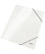 Eckspannmappe WOW 3982-00-01, A4 perlwei&szlig; Karton / PP Folie 300g, f&uuml;r ca. 250 Blatt  (80 g/m&sup2;), mit 3 Einschlagklappen