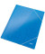 Eckspannmappe 3982 WOW A4 250g blau metallic