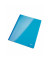 Schnellhefter WOW 3001-00-36, A4, blau metallic, Karton, 250g, Vorderdeckel opak