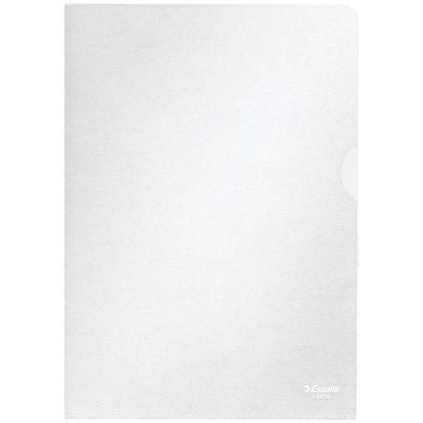 5701216548502 - Sichthüllen Standard Plus 54850 A5 transluzent genarbt oben & rechts offen 110µm 5701216548502 100 Stück