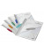 Klemmhefter SWINGCLIP 30 228400, A4 transparent/farbig sortiert, f&uuml;r ca. 30 Blatt, Kunststoff 80g