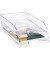 Briefablage Pro Happy 1002000111 A4 / C4 glasklar Kunststoff stapelbar