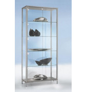 Standvitrine, 4 B&ouml;den, 100x186x40