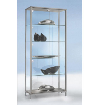 Standvitrine, 4 B&ouml;den, 100x186x40