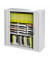 Aktenschrank easy Office E1CT0003600044, Kunststoff/Stahl abschließbar, 2 OH, 110 x 104 x 41,5 cm, lichtgrau