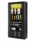 Aktenschrank easy Office E2CT0004400027, Kunststoff/Stahl abschließbar, 4 OH, 110 x 204 x 41,5 cm, schwarz