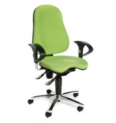 Bürodrehstuhl Sitness 10 mit Armlehnen apfelgrün