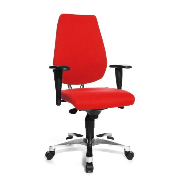4014296014746 - Bürostuhl Sitness 30 rot mit Armlehnen bis 110kg 4014296014746 Topstar