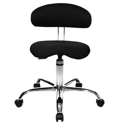 Hocker ST290W50 Sitness 40, schwarz, mit Rollen, höhenverstellbar, bis 110kg Hocker ST290W50 Sitness 40, schwarz, mit Rollen, höhenverstellbar, bis 110kg