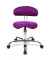 Hocker ST290T33 Sitness 40, violett/lila, mit Rollen, höhenverstellbar, bis 110kg