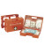 Erste-Hilfe-Koffer SAN orange gefüllt DIN 13169