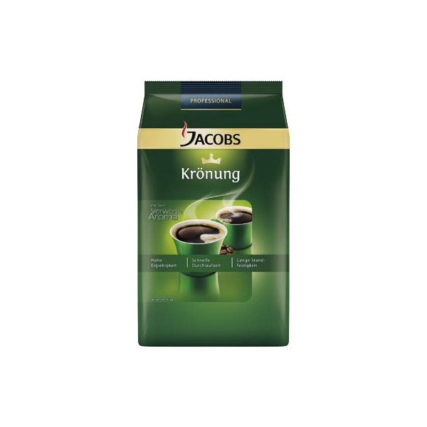 4000508002687 - Professional Krönung gemahlen Arabica- und Robustabohnen kräftig 1kg 4000508002687 Jacobs