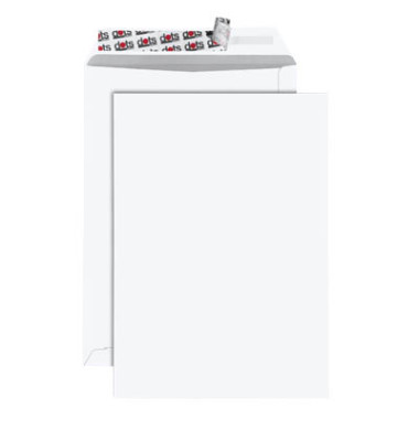 Versandtaschen 08905038, C4, ohne Fenster, haftklebend, 120g, weiß