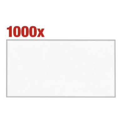 Kuvertierhüllen KuvertierStar C6/5 ohne Fenster nassklebend 75g weiß 1000 Stück