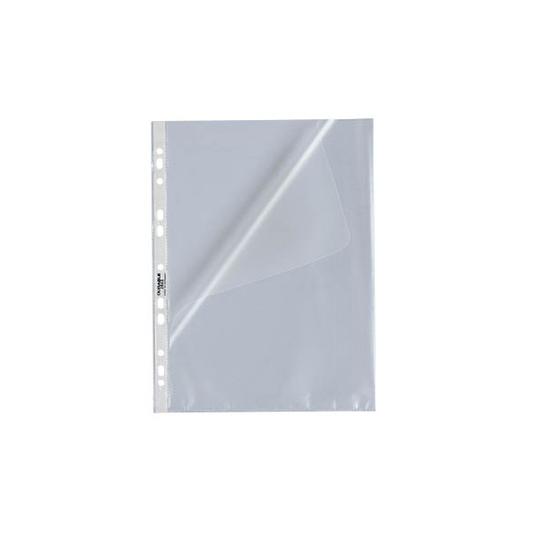 10 Stück Durable Prospekthüllen 266319, A4 transluzent genarbt, oben & links offen, 0,055mm 4005546231020 Durable 10 Stück