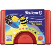 Wachsmalstifte 665/8, 723148, farbig sortiert, rund, 1,1x8,0cm (&Oslash;xL)