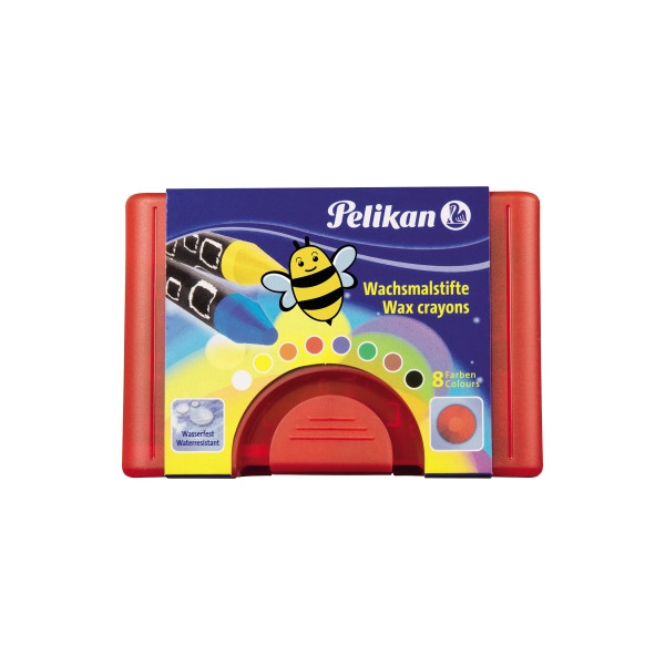 4012700723147 - Wachsmalkreide 665 8 723148 8er Etui farbig sortiert rund 11x80mm 4012700723147 8 Stück