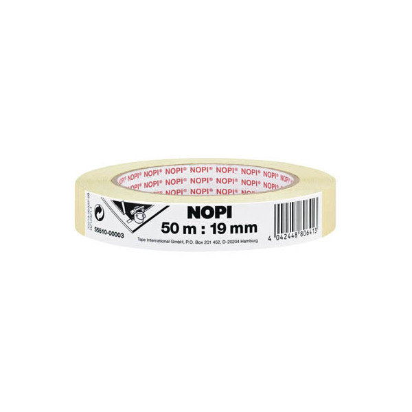 4042448806413 - Kreppband 55510-00003 19mm x 50m beige ablösbar 4042448806413 50 Meter