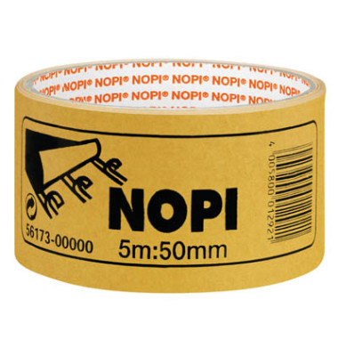 Klebeband doppelseitig Fix 56173-00000-01, 50mm x 5m, braun