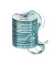 Geschenkband Raffia Pearl 138-612, 3mm x 50m, blau/türkis/grün