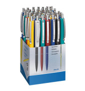 K15 farbsortiert Schreibfarbe blau Kugelschreiber 0,6mm
