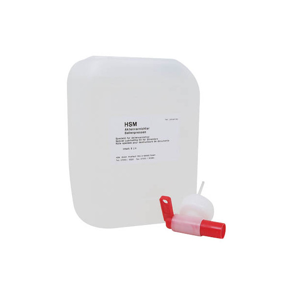 4026631026833 - Aktenvernichter-Öl 5 Liter Nachfüllkanister 1235997501 4026631026833 5000 Milliliter