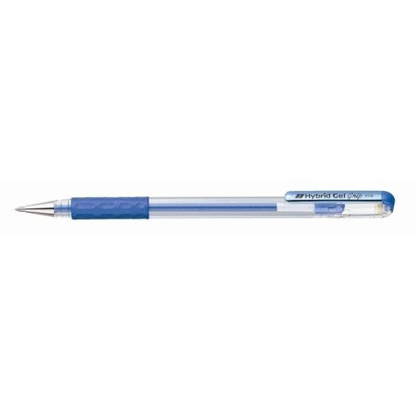 12 Stück Pentel Tintenroller Hybrid met. blau 3474377923137 Pentel